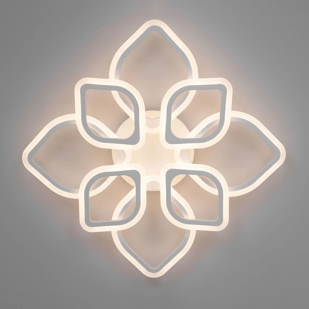 Citilux Ромби CL236180R LED Люстра с пультом Белая