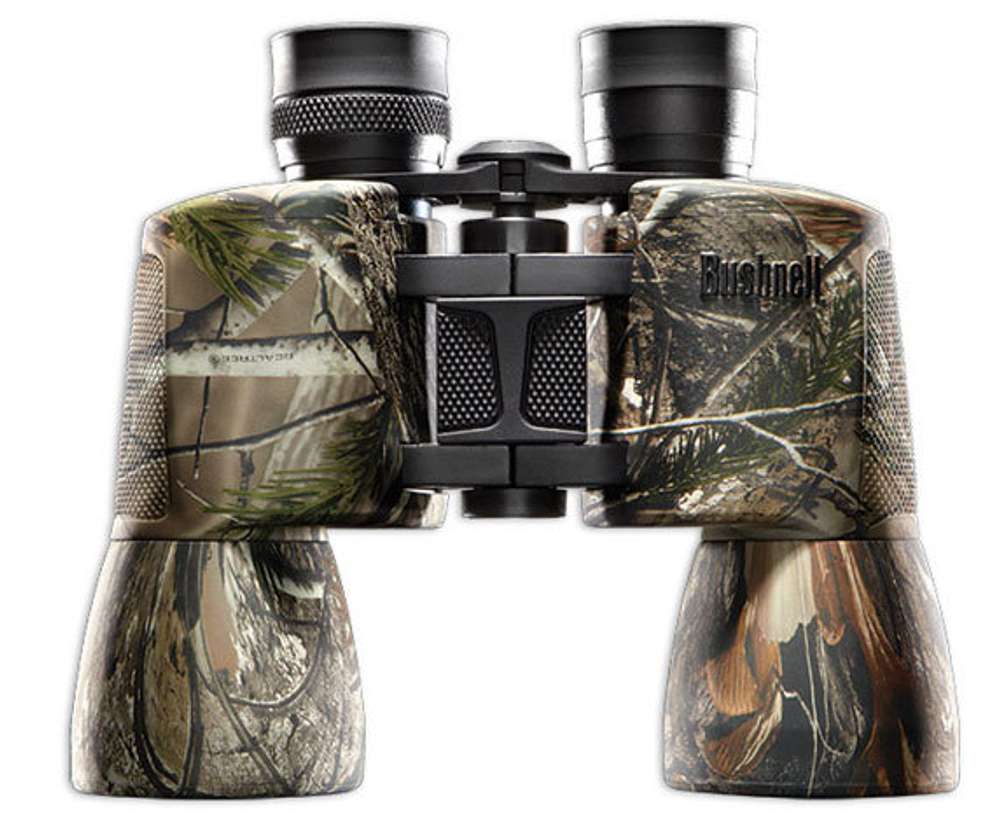 Система быстрой фокусировки бинокль PowerView 10x 50 camo.