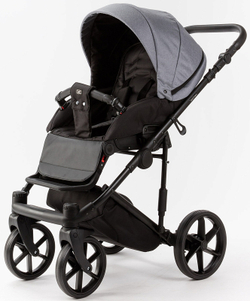 Детская коляска Adamex Locco Light 2 в 1 LL-TK60 TIP (СЕРЫЙ)