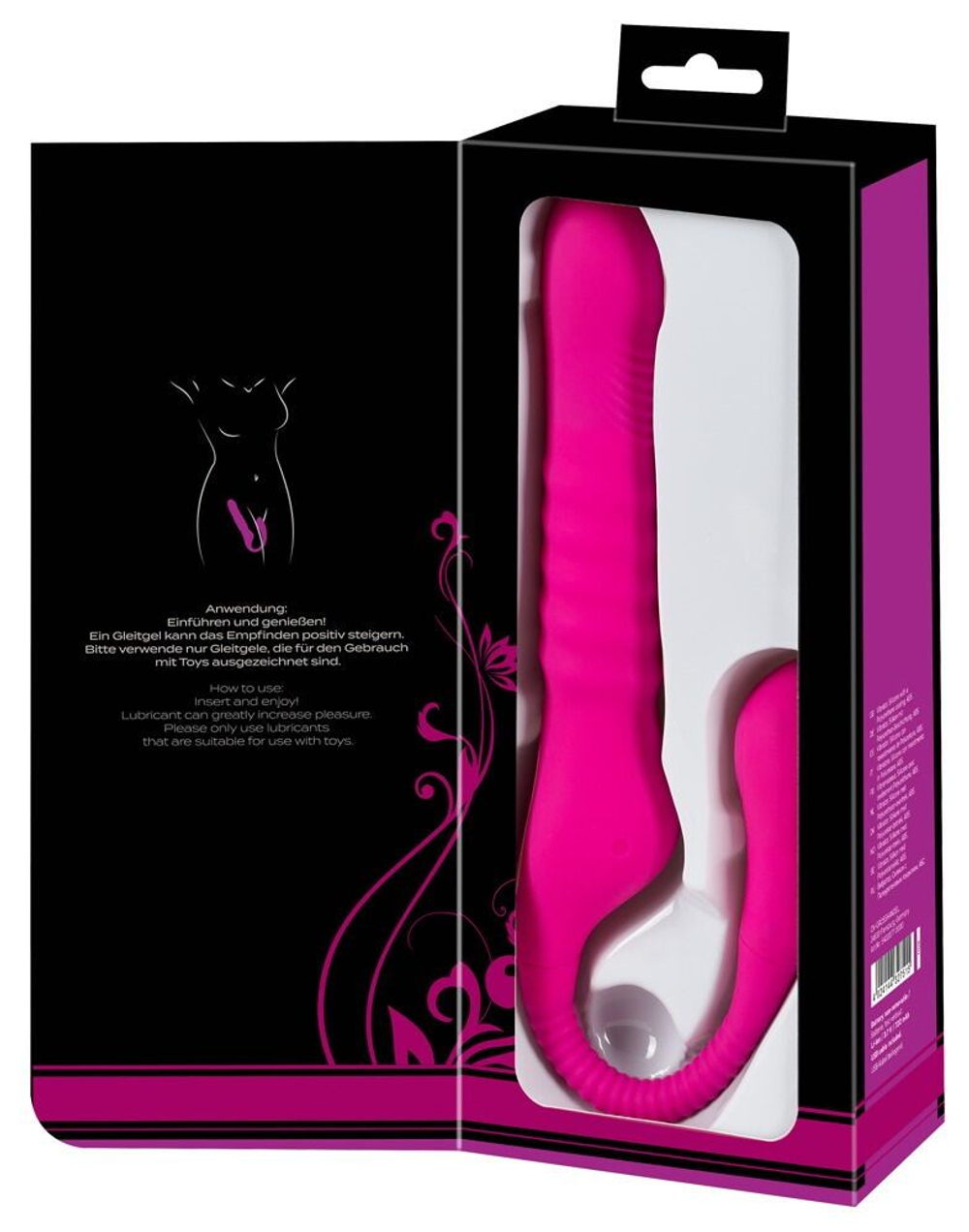Лиловый вибратор 3 Function Vibrator с функцией фрикций и постукиванием (Цвет: лиловый)