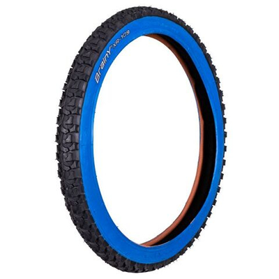 Велопокрышка 20" BrainY 20x2.125 с синей полоской XR-109/690053