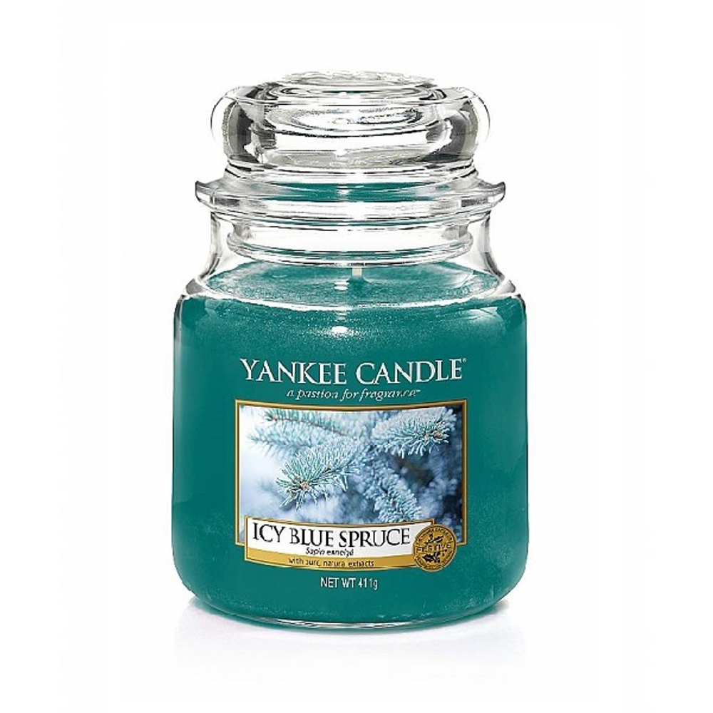 Свеча Заснеженная ель, средняя