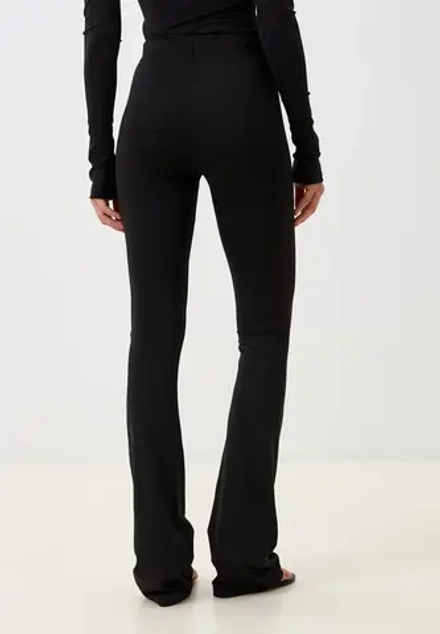 Легинсы расклешенные CAT из бифлекса, цвет чёрный