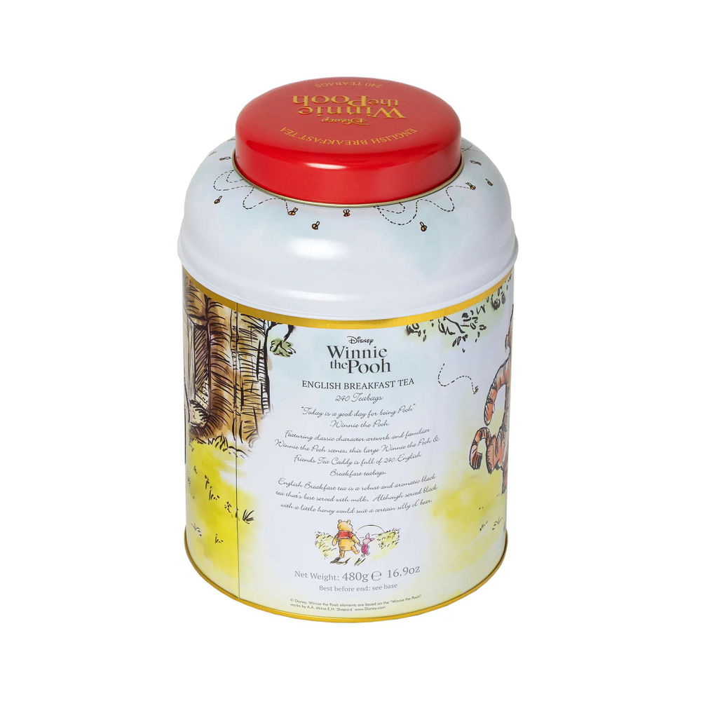 New English Teas Чай в пакетиках Winnie the Pooh Deluxe Tea Caddy, 240шт