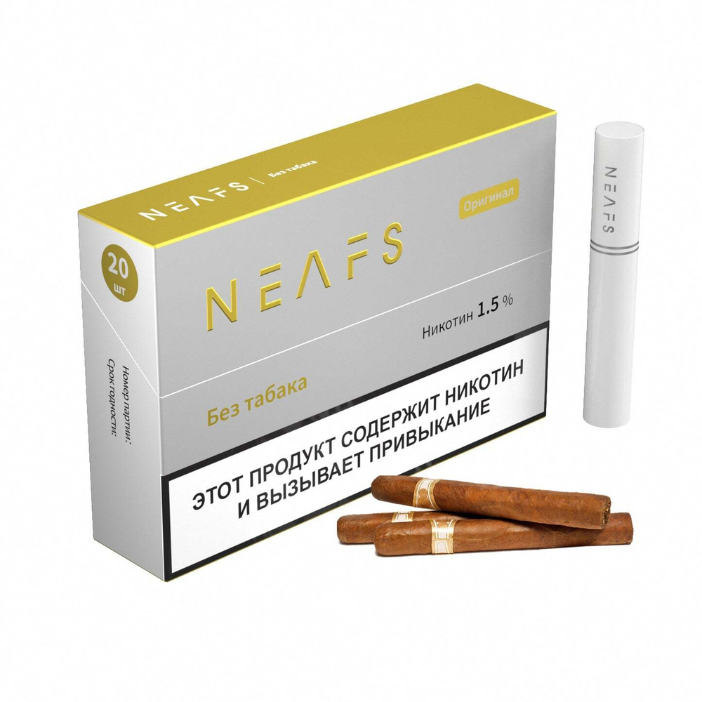 Стики Neafs Оригинал 15мг (1,5%) (блок - 10 пачек)