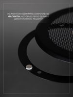 Вентиляционная Решетка КП 120х120 Черный