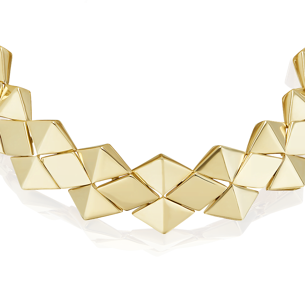 Браслет из лимонного золота