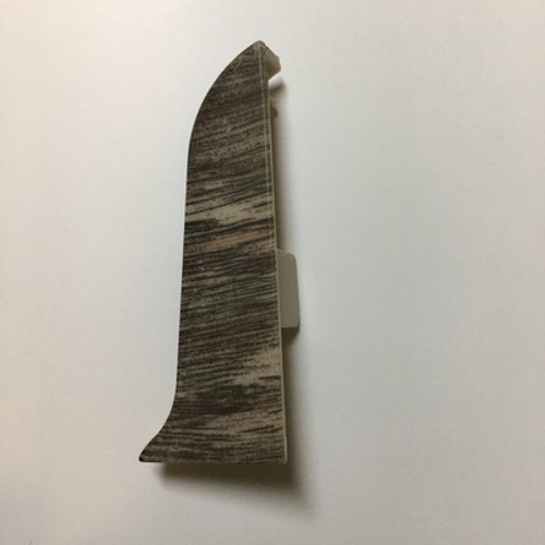 Заглушка правая к плинтусу  "LIDER-62" 457 Дуб традиционный