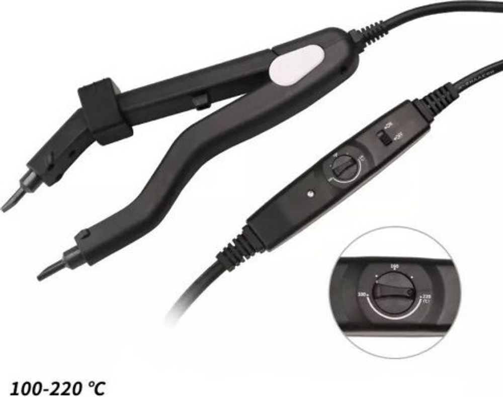 Мультистайлер, для наращивания волос с микро регулятором