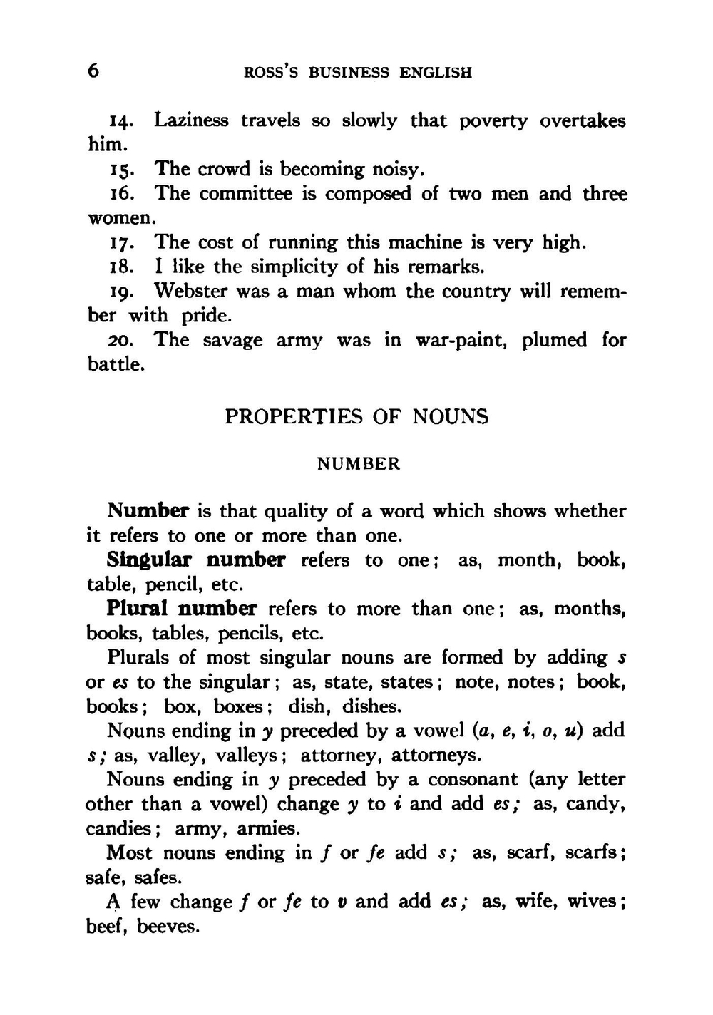 Ross's Business English | John Walter Ross