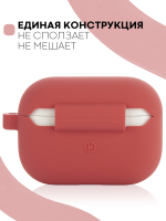 Чехол КАРТОФАН для Apple AirPods Pro (арт. AIRPRO-SLIM-SILICON-01-RED)