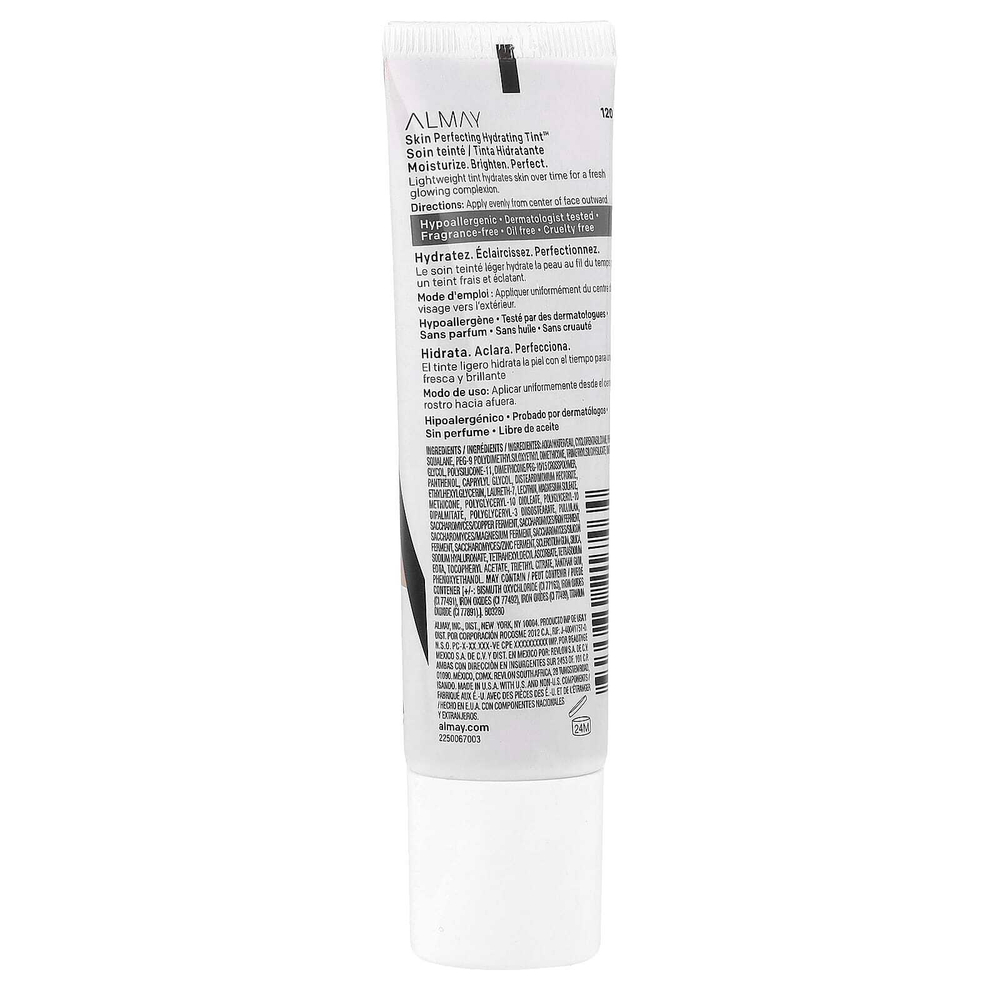 Almay, Skin Perfecting Hydrating Tint™, оттенок 120 бежевый, 28 мл (0,94 жидк. унции)