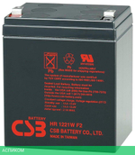 Аккумулятор для ИБП CSB 12V/5Ah (HR1221W F2)