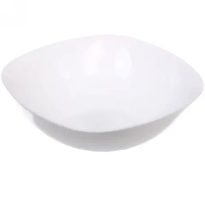 Салатник «White magic» 600мл стеклокерамика 15*15*5см мягкий квадрат