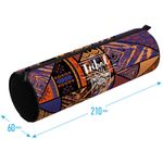 Пенал мягкий тубус 210*60 Berlingo Tribal blue, полиэстер