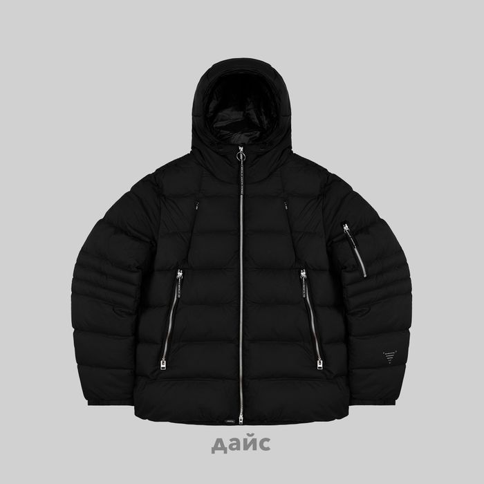 Пуховик мужской Krakatau Qm487-1 Rook Short Puffer Jacket артикул:Qm487-1 - купить в магазине Дайс