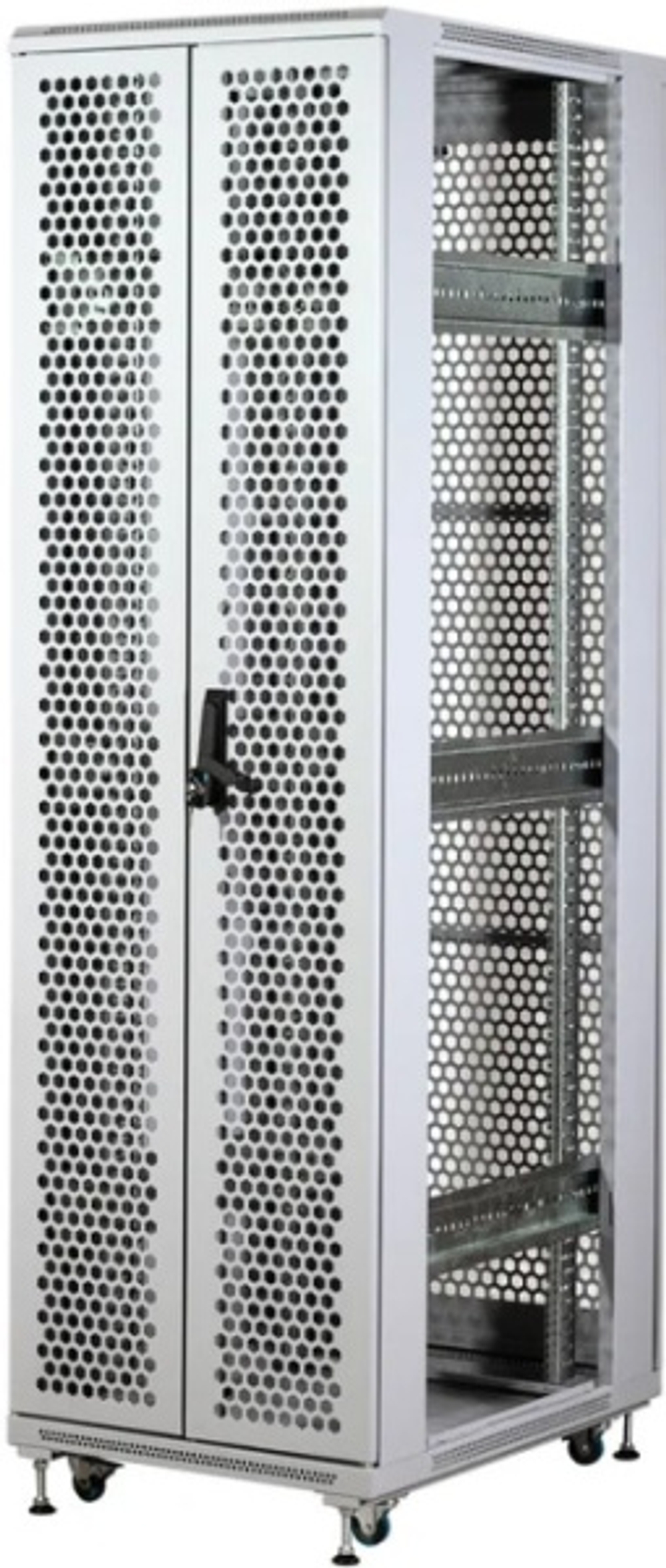 Шкаф напольный 19", 42U SNR SNR-TFC-426010-CPDP-G-SF