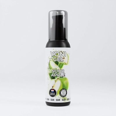 Лубрикант для орального секса SGAN со вкусом кислого яблока - 100 мл.