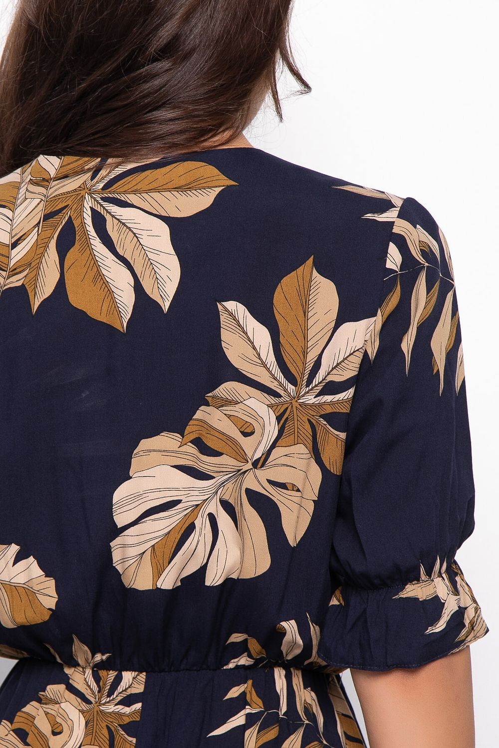 Платье "Ирени" П7334 (темно-синее) LT Collection