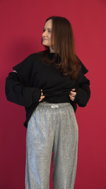 Джоггеры Оверсайз "СЕРЕБРЯНЫЙ ИНЕЙ"