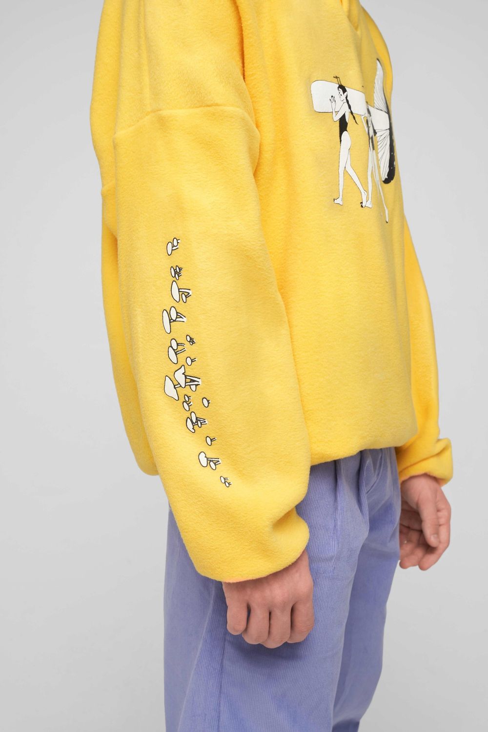 Купить Толстовка флисовая Camp2 Желтая Толстовка флисовая Camp2 Желтая