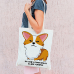 Тканевая сумка "Корги- овчарка"