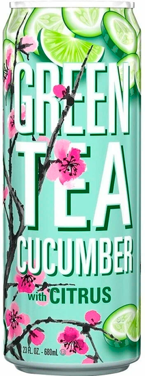 Напиток чайный Arizona Green tea Cucumber (Зеленый чай Огурец-Цитрус), 650мл