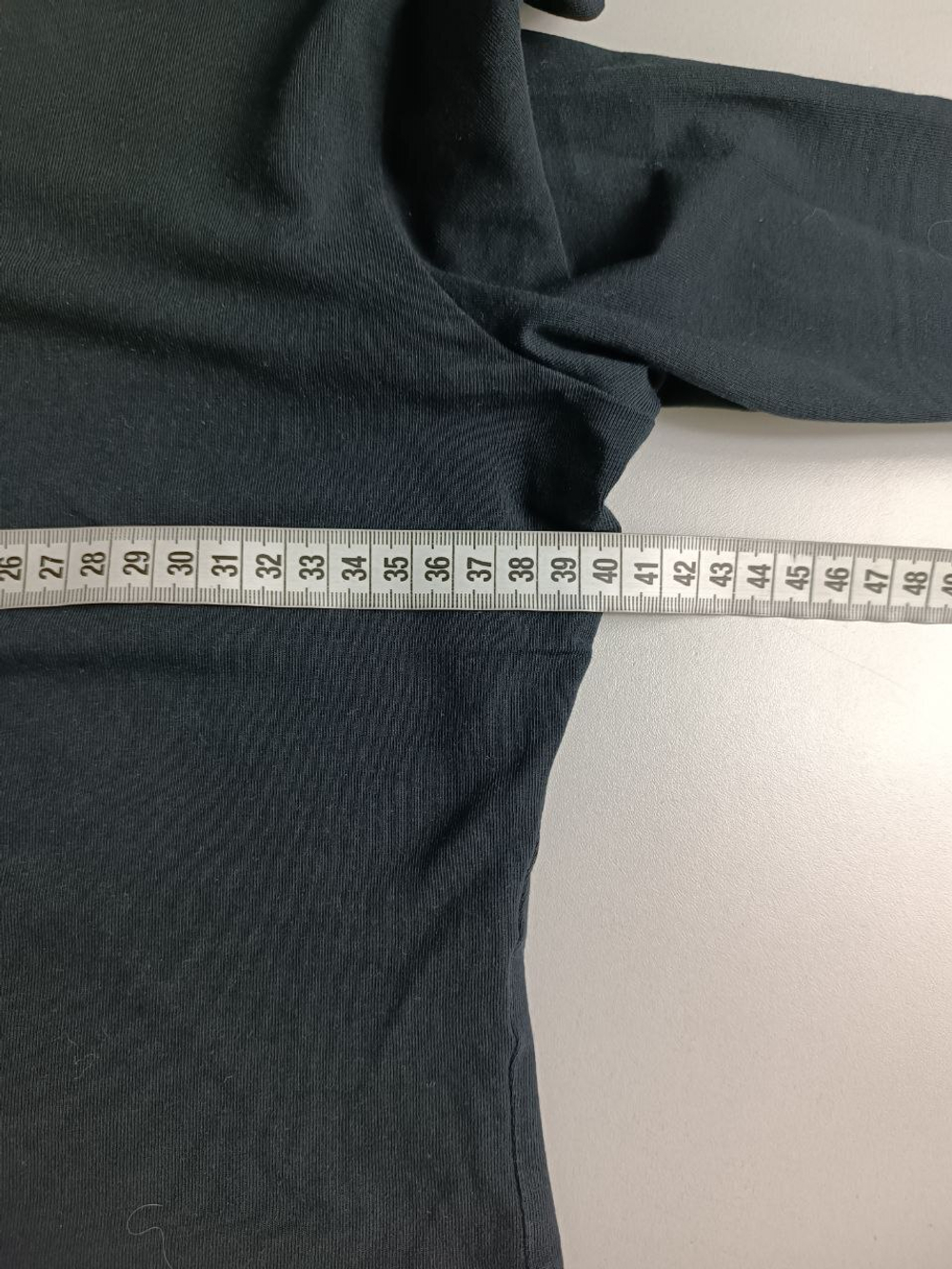 Футболка S&M с длинным рукавом базовая 46 размер