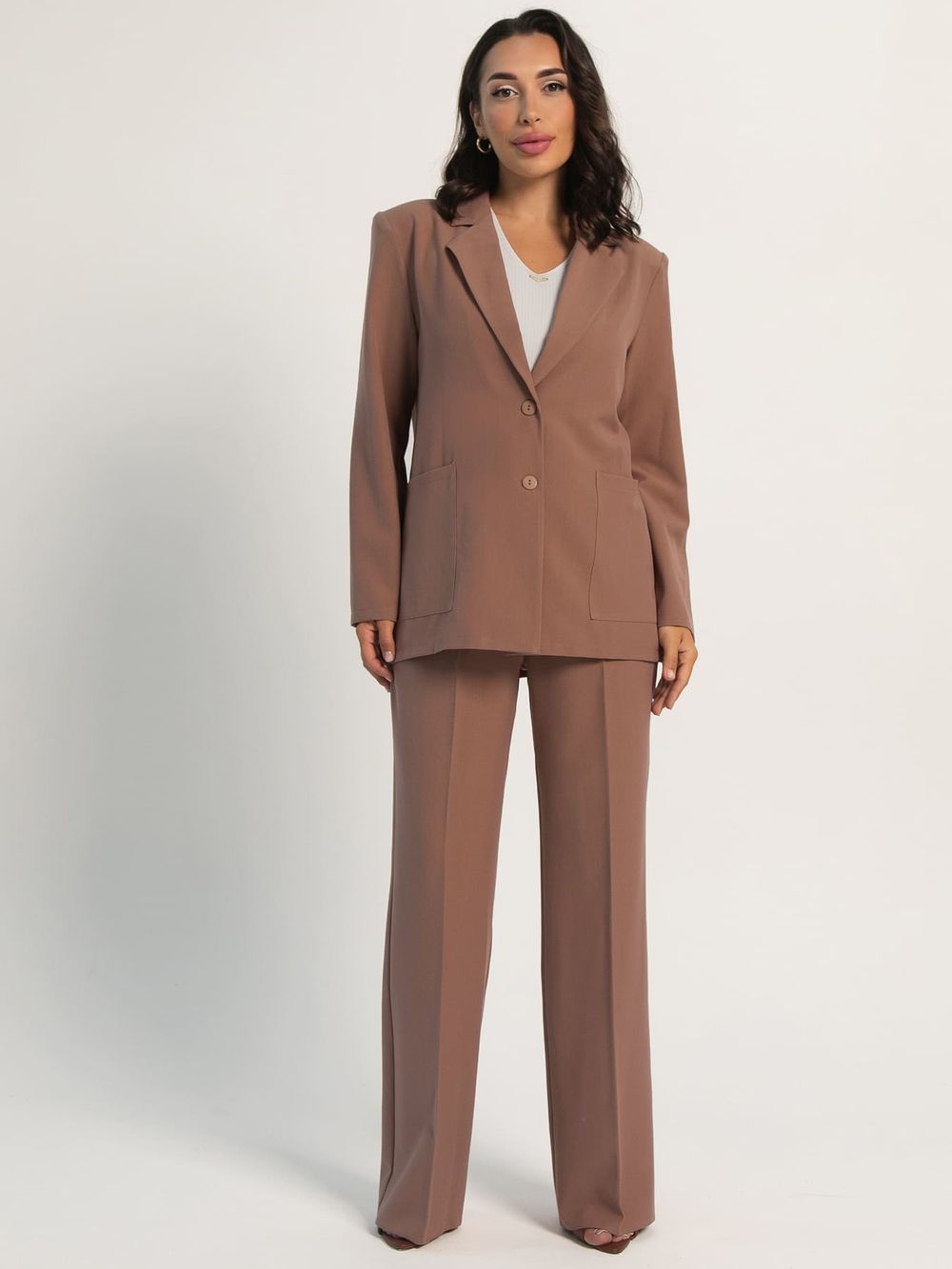 Брюки Брайн (бежевые) Б16019-34М LT Collection