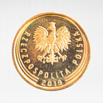 Poland, 1 Grosz, 2019, XF