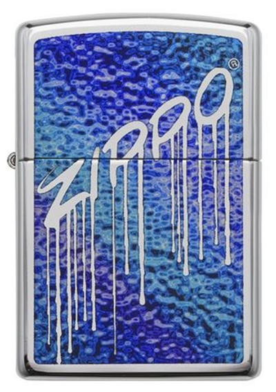 Зажигалка Zippo Classic с покрытием High Polish Chrome, латунь/сталь, серебристая, 36x12x56 мм