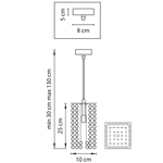Подвесной светильник Cristallo Lightstar 795424