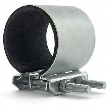 Хомут ремонтный оц. (3 1/2") 150мм (Краб)