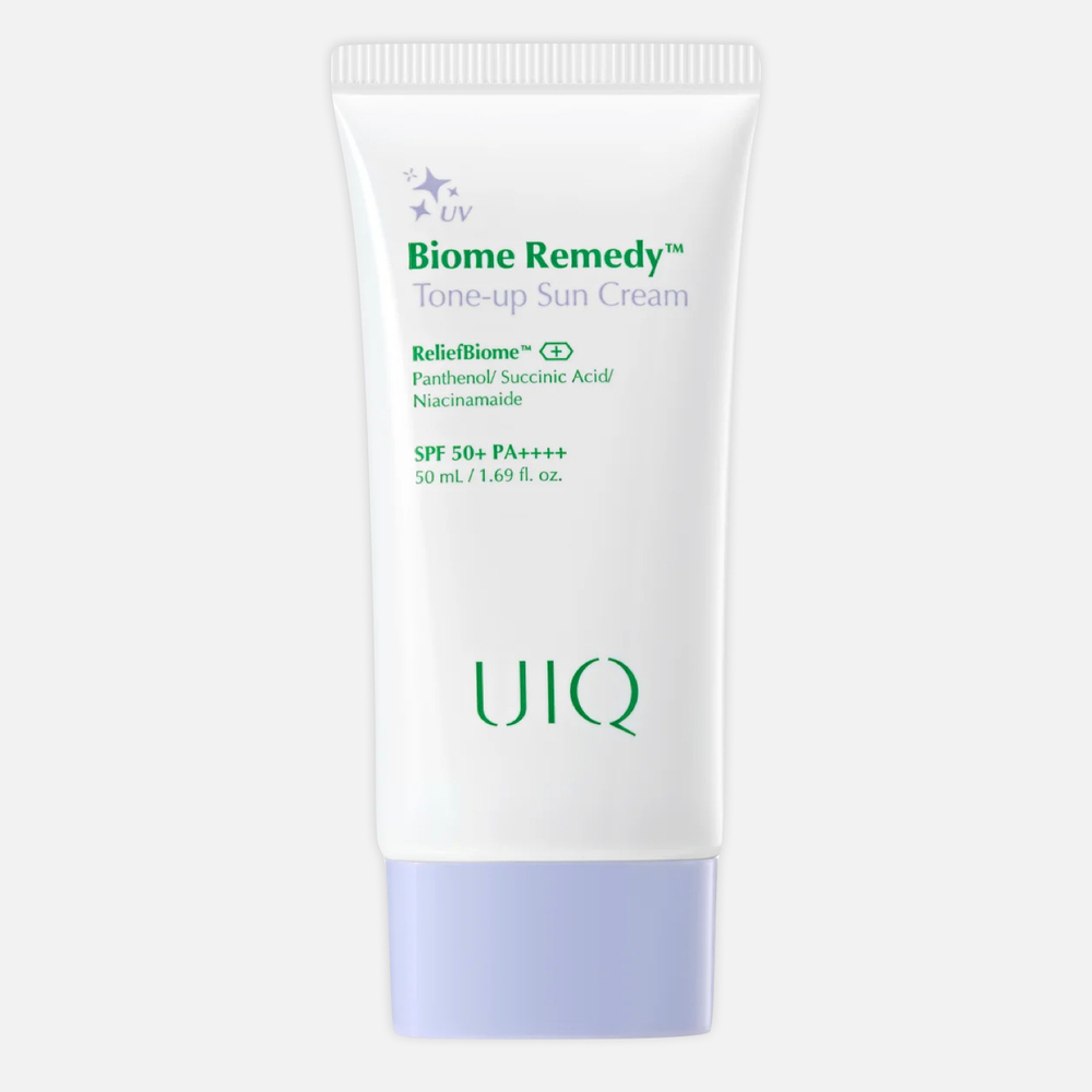 UIQ Biome Remedy Tone-up Sun Cream 50 мл Тонизирующий солнцезащитный крем