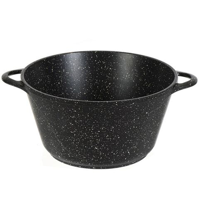 Кастрюля алюминий, антиприг, 5 л, кругл, Горница, Гранит волна, к2731аг