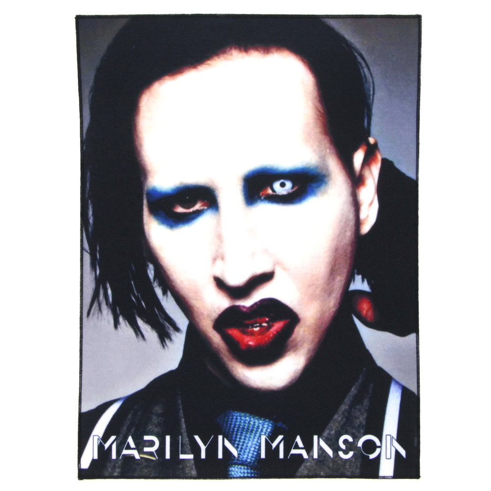 Нашивка спиновая Marilyn Manson