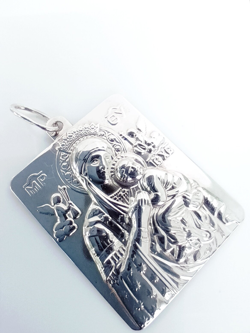 Подвеска "Эстерелла", славянский оберег, родированное серебро, 925 проба/Ф