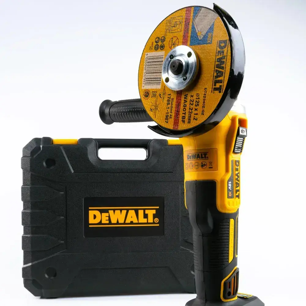 Бесщеточная болгарка Dewalt DCG504 18V 5.0AH