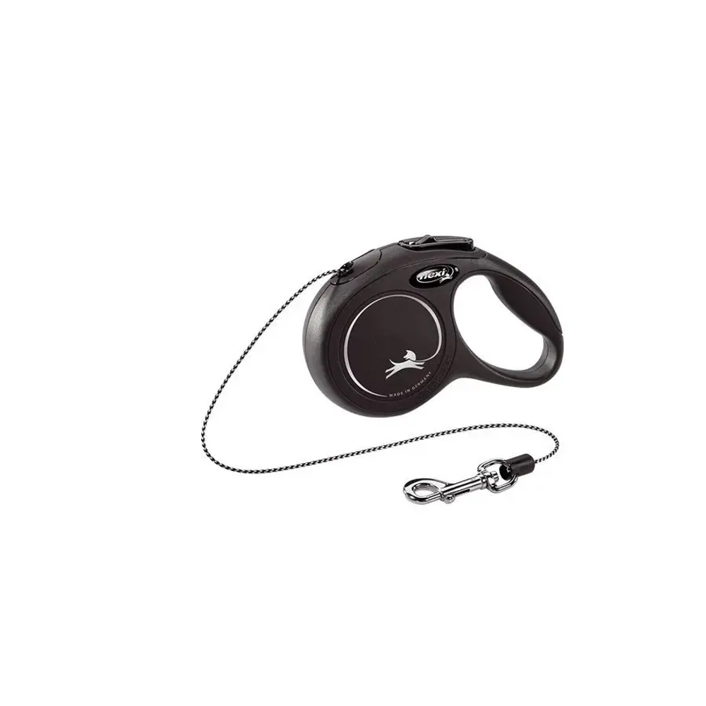 Flexi рулетка new classic mini (до 8 кг) 3 м трос черная