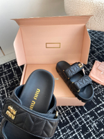 Miu Miu Slide (2 colors)