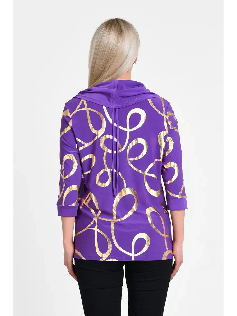 Блузка трикотажная нарядная