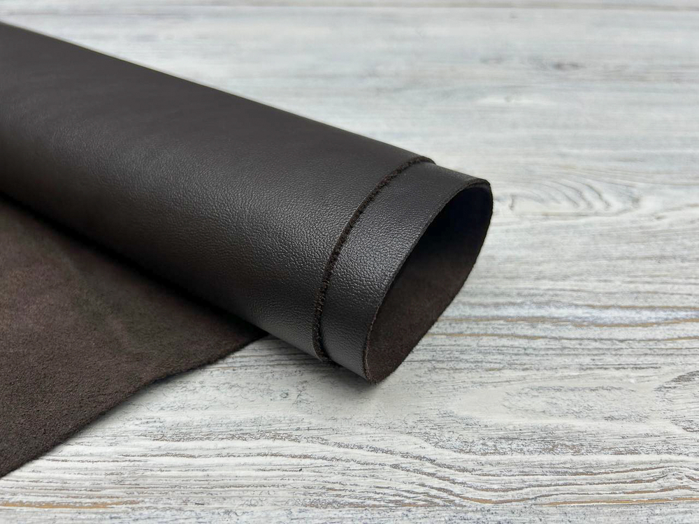 Inferno Dark Brown (1,4-1,6 мм), цв. Коричневый, натуральная кожа