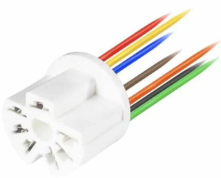 Разъем выключателя отопителя 2108 с проводом