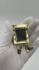 Брошь с зеркалом AJC