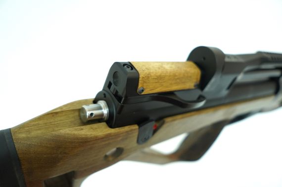 Пневматическая винтовка Jaeger SP Булл-пап с передним взводом (PCP, прямоток, ствол AP550, полигонал) 6,35 мм