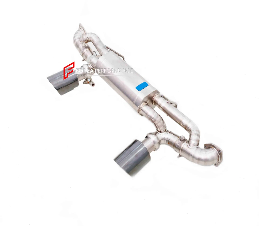 Титановый глушитель с байпасными заслонками для Porsche 718 Cayman GT4 RS 4.0T 2022-2025 Порше Кайман