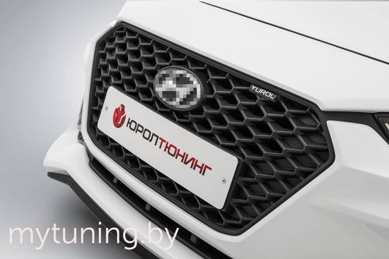 Бампер передний QUANT ROMB для Hyundai Solaris II