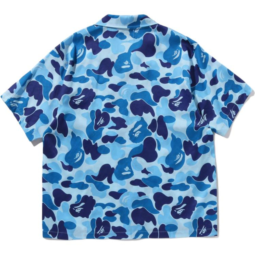 A Bathing Ape Bathing Ape Shirts Button Camouflage Hawaii Moderate Summer 0zxsrm304321q