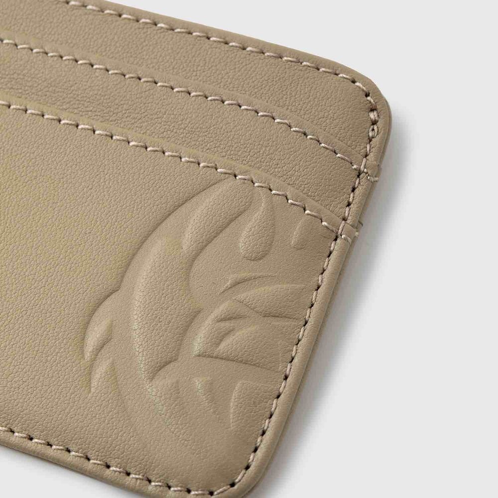 Кардхолдер Ymkashix Гладкая кожа песочный