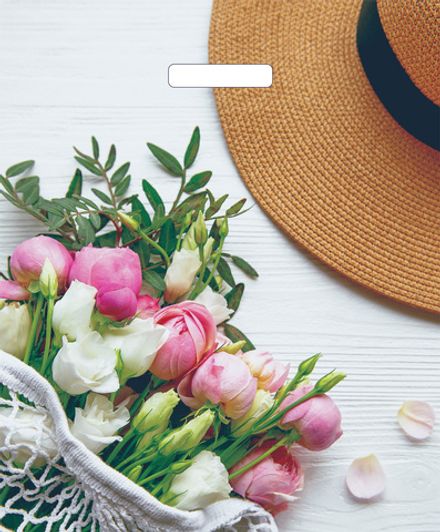 Пакеты с вырубной ручкой "Шарм" 38х45+3 см, 60 мкм (25/500шт)